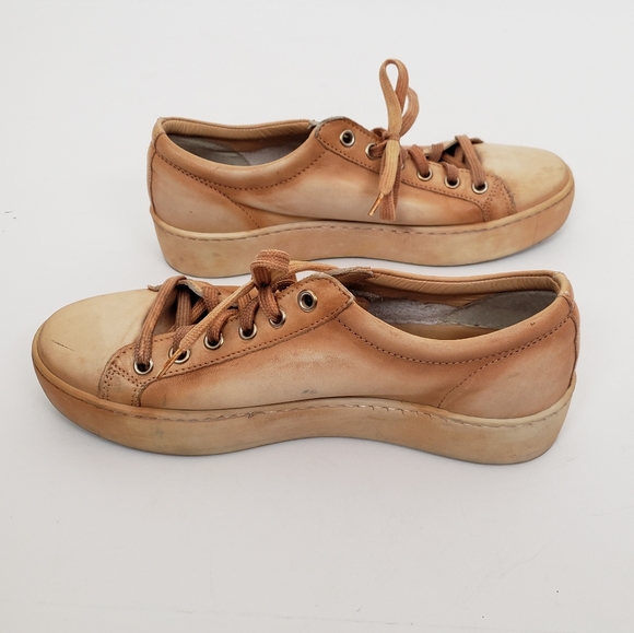 Del Borgo Leather Sneakers Womens Size EU 37 / US 7.5 - Picture 8 of 8